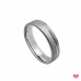 ALIANÇA ANILHA 3MM CONFORFIT LAPIDADA