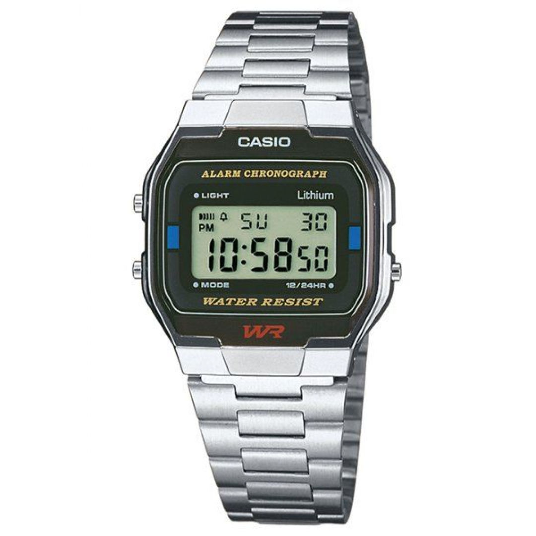 RELOGIO CASIO DIGITAL A163WA-1QES RELOGIO CASIO DIGITAL A163WA-1QES