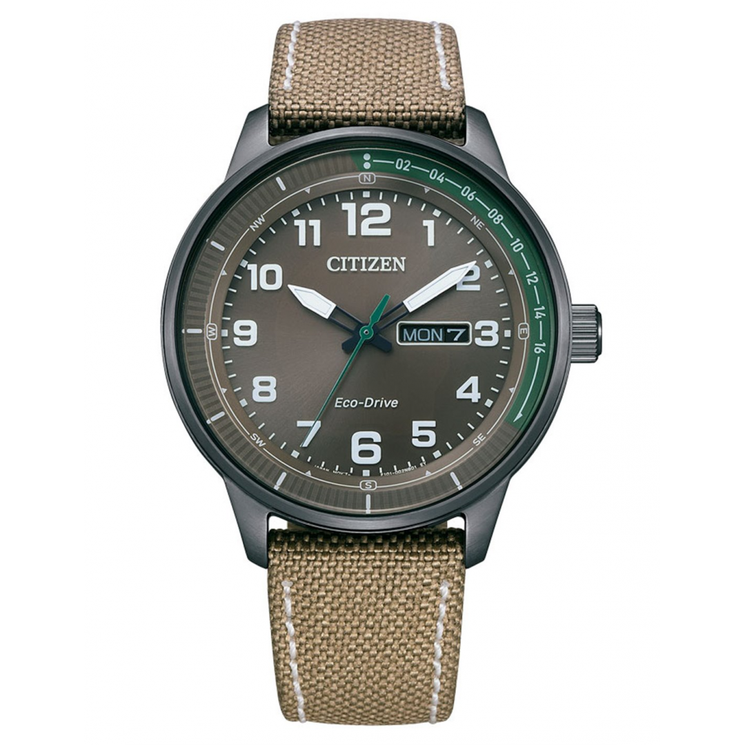 RELOGIO CITIZEN ECO-DRIVE SS BRAC.NYLON BM8595-16H RELOGIO CITIZEN ECO-DRIVE SS BRAC.NYLON BM8595-16H