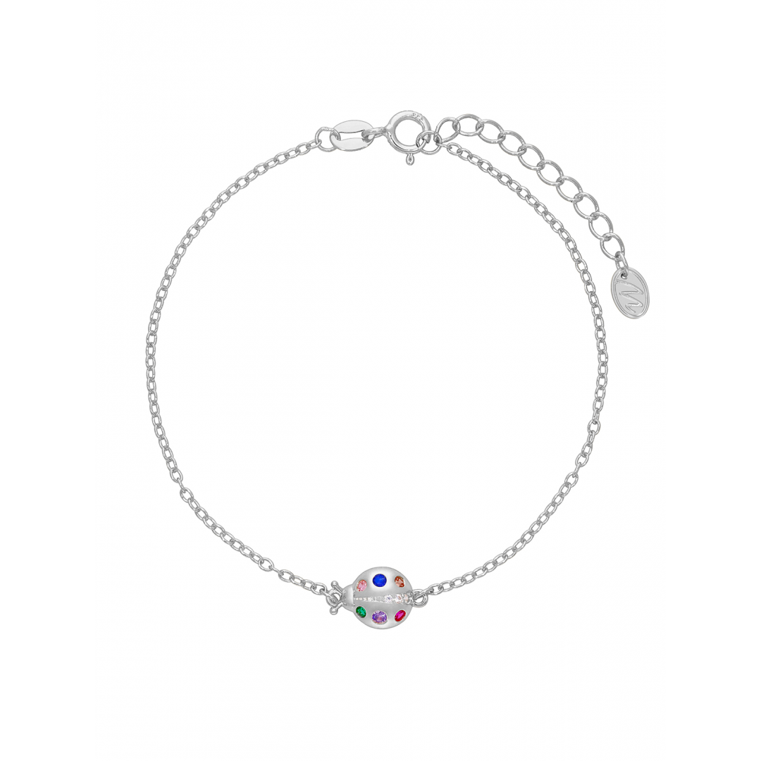 PULSEIRA MAREA PRATA GIRLS JOANINHA PULSEIRA MAREA PRATA GIRLS JOANINHA