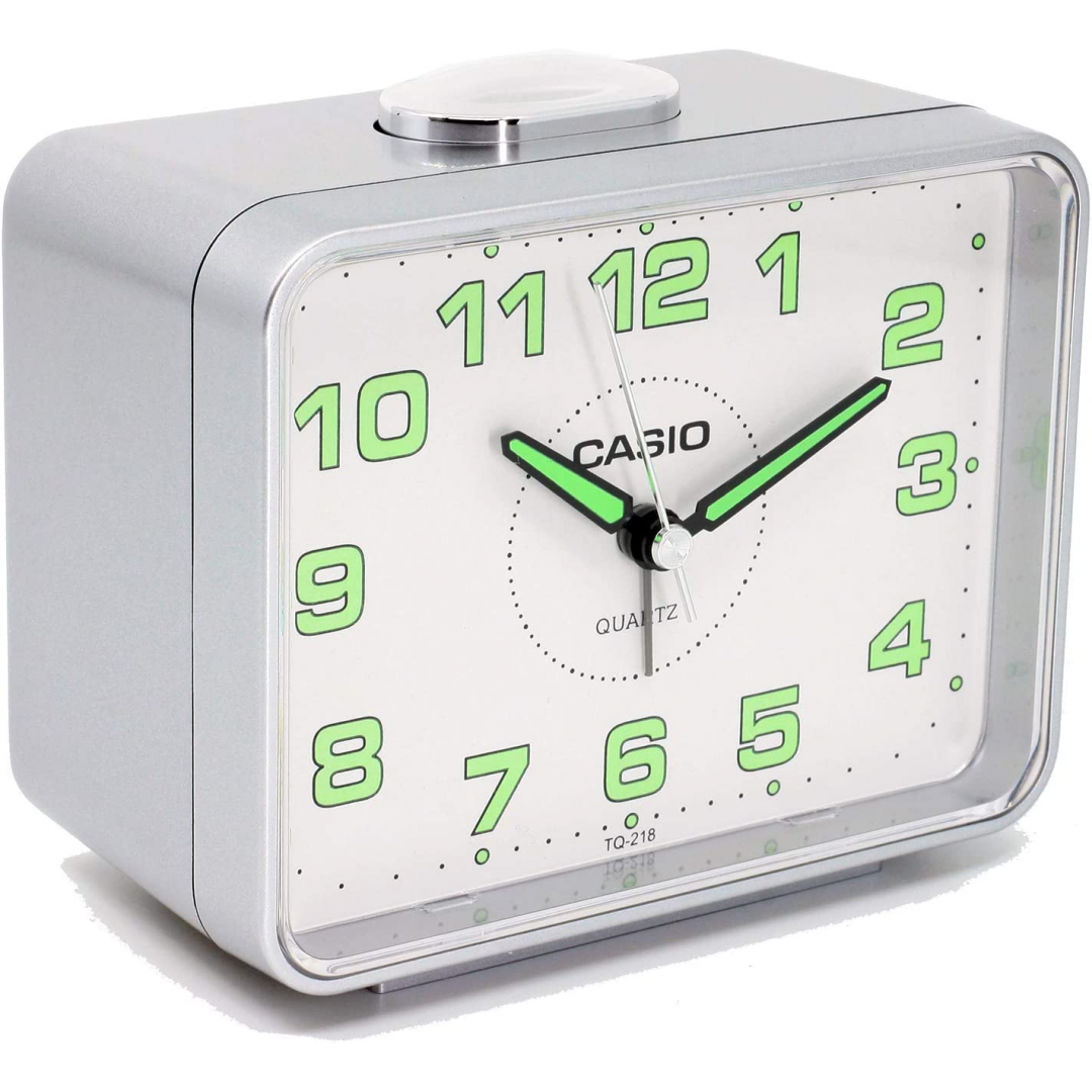 RELOGIO CASIO DESPERTADOR TQ-218-8EF RELOGIO CASIO DESPERTADOR TQ-218-8EF