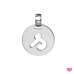 MEDALHA PASSION PRATA LETRA S
