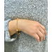PULSEIRA OURO 19K C/BOLAS