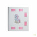 ALBUM C/FITA ROSA C/UNICORNIO