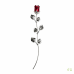BIBELOT ROSA VERMELHO ESCURO 30CM BIBELOT ROSA VERMELHO ESCURO 30CM