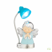 BIBELOT ANJO COM LUZ AZUL