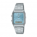 RELÓGIO CASIO VINTAGE EDGY PRATEADO AQ-230A-2A1MQYES RELÓGIO CASIO VINTAGE EDGY PRATEADO AQ-230A-2A1MQYES