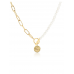 COLAR ONE NECKMESS PEARLY GOLD