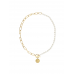 COLAR ONE NECKMESS PEARLY GOLD