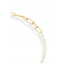 COLAR ONE NECKMESS PEARLY GOLD