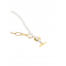 COLAR ONE NECKMESS PEARLY GOLD