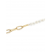 COLAR ONE NECKMESS PEARLY GOLD