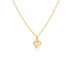 COLAR ONE ROSE PETITE PEARL GOLD