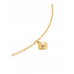 COLAR ONE ROSE PETITE PEARL GOLD