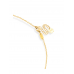 COLAR ONE ROSE PETITE PEARL GOLD
