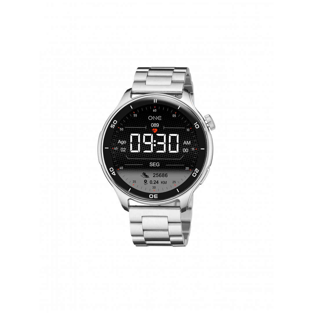 SMARTWATCH ONE EXPLORER GPS SILVER LINKS OSW9822SL51L SMARTWATCH ONE EXPLORER GPS SILVER LINKS OSW9822SL51L