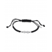 PULSEIRA LOTUS PRATA INFINITO COM PEDRAS NYLON