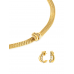 SET COLAR & BRINCOS ONE STELLA GOLD SET COLAR & BRINCOS ONE STELLA GOLD
