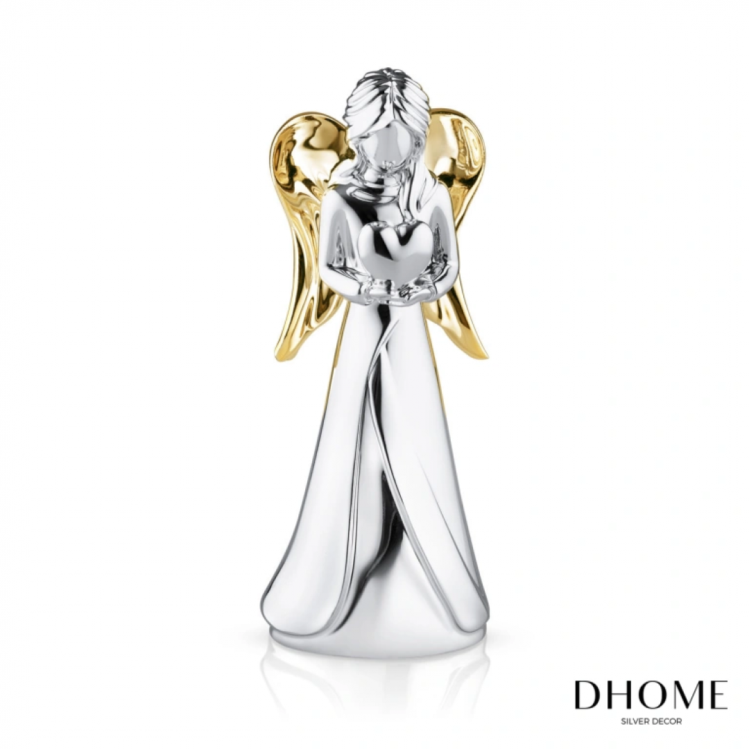 BIBELOT ANJO DHOME COM CORAÇÃO BIBELOT ANJO DHOME COM CORAÇÃO