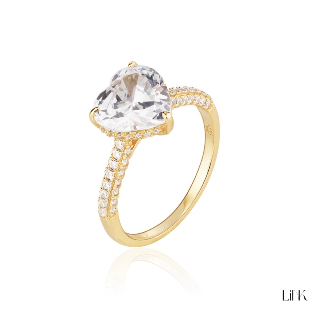 ANEL LINK CORAÇÃO ANEL LINK CORAÇÃO