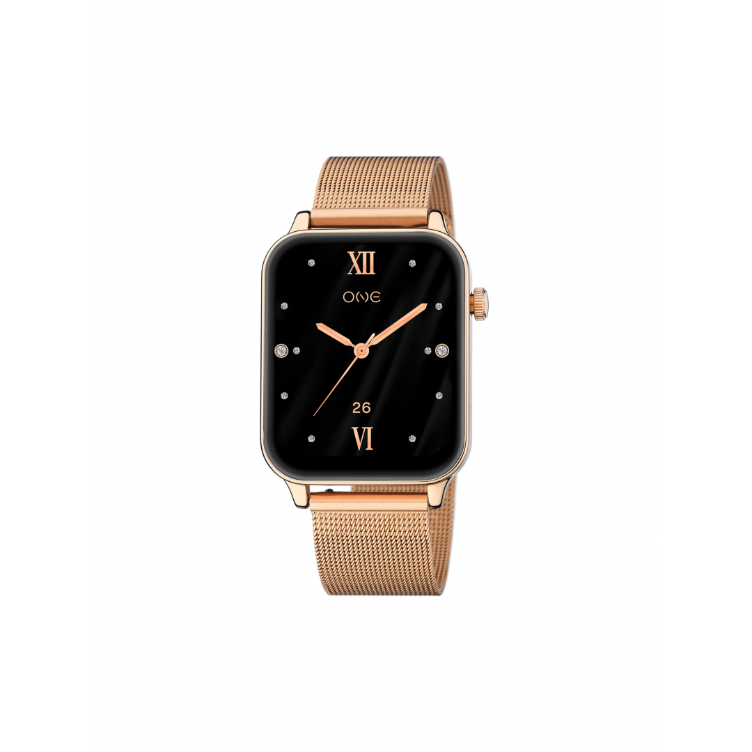 SMARTWATCH ONE FRAME ROSE GOLD MESH SMARTWATCH ONE FRAME ROSE GOLD MESH
