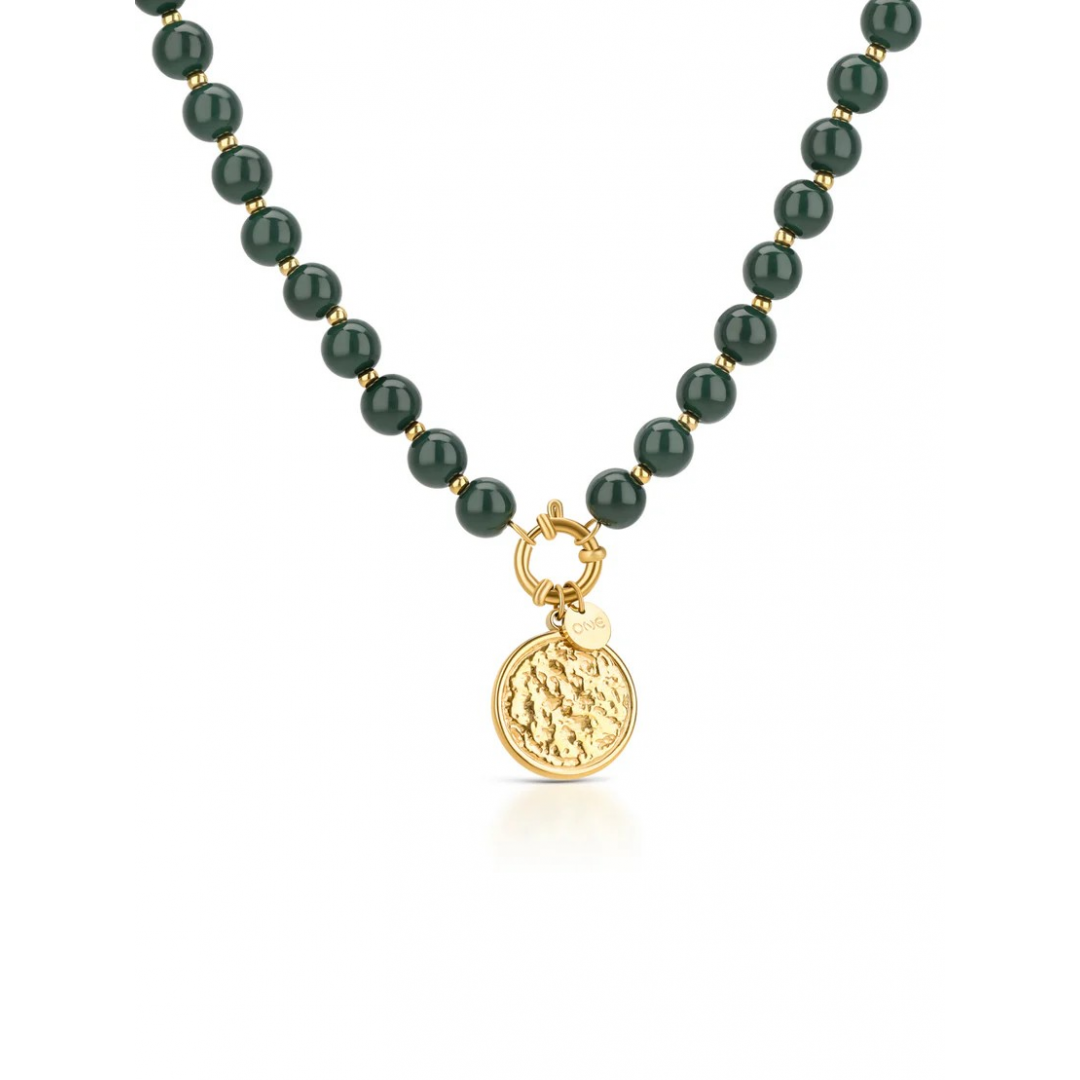 Colar One Neckmess Carmela Deep Green Colar One Neckmess Carmela Deep Green