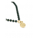 Colar One Neckmess Carmela Deep Green Colar One Neckmess Carmela Deep Green