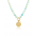 COLAR ONE NECKMESS CARMELA GREEN MINT COLAR ONE NECKMESS CARMELA GREEN MINT