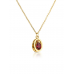 SET COLAR E BRINCOS ONE BIRTHSTONE JULHO