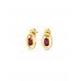 SET COLAR E BRINCOS ONE BIRTHSTONE JULHO