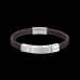 Pulseira Parallel castanha Police