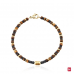 PULSEIRA HASSU C/PEDRAS CASTANHAS E PRETAS PULSEIRA HASSU C/PEDRAS CASTANHAS E PRETAS
