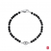 PULSEIRA HASSU C/PEDRAS PRETAS E OLHO TURCO PULSEIRA HASSU C/PEDRAS PRETAS E OLHO TURCO