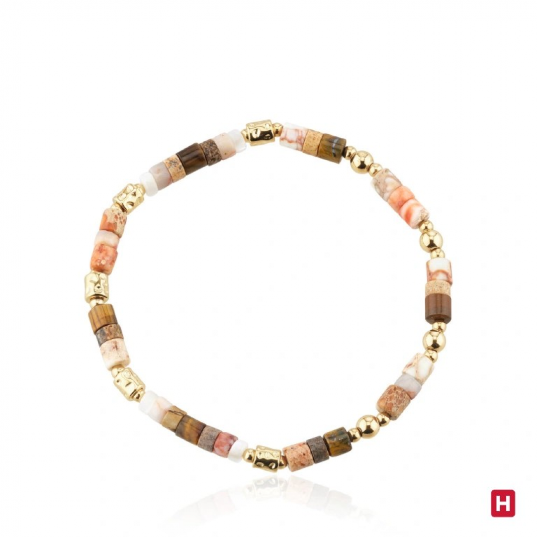 PULSEIRA HASSU PEDRAS COLORIDAS PULSEIRA HASSU PEDRAS COLORIDAS