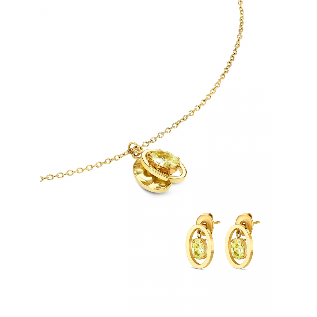 Set Colar & Brincos One Birthstone Agosto Set Colar & Brincos One Birthstone Agosto