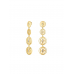 BRINCOS ONE ELENA BRILLIANCE LONG GOLD BRINCOS ONE ELENA BRILLIANCE LONG GOLD
