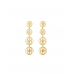 BRINCOS ONE ELENA BRILLIANCE LONG GOLD BRINCOS ONE ELENA BRILLIANCE LONG GOLD