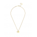 COLAR ONE LUCKY FLOWER CRYSTAL GOLD COLAR ONE LUCKY FLOWER CRYSTAL GOLD