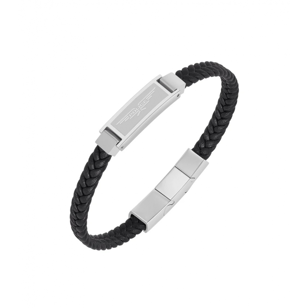 PULSEIRA POLICE VOLTLINE PELE PRETA PULSEIRA POLICE VOLTLINE PELE PRETA