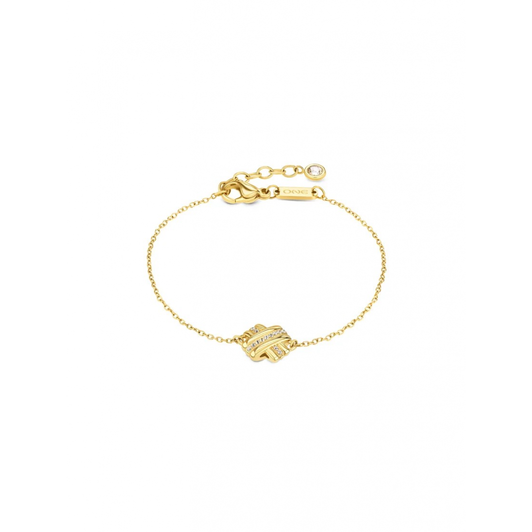 PULSEIRA ONE KNOT CRYSTAL GOLD PULSEIRA ONE KNOT CRYSTAL GOLD