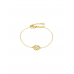PULSEIRA ONE KNOT CRYSTAL GOLD PULSEIRA ONE KNOT CRYSTAL GOLD