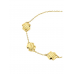 PULSEIRA ONE KNOT TRIPLE CRYSTAL GOLD