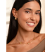 COLAR ONE KNOT TRIPLE CRYSTAL GOLD COLAR ONE KNOT TRIPLE CRYSTAL GOLD