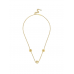 COLAR ONE KNOT TRIPLE CRYSTAL GOLD COLAR ONE KNOT TRIPLE CRYSTAL GOLD
