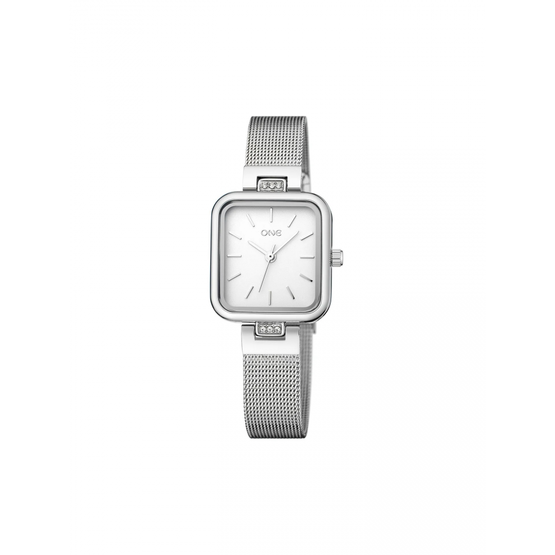 RELÓGIO ONE EDGE SILVER MESH RELÓGIO ONE EDGE SILVER MESH