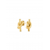 BRINCOS ONE SENHORA KNOT GOLD