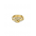 ANEL ONE SENHORA KNOT CRYSTAL GOLD 8 ANEL ONE SENHORA KNOT CRYSTAL GOLD 8